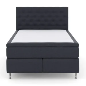 Billigare Select No 4 Kontinentalsäng 140x200 Fast/Medium Blå/Silver - Möbler