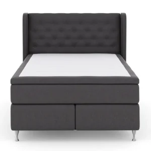 Extra rabatt Select No 5 Komplett Sängpaket 140x200 Fast/Medium Watergel Mörkgrå/Silver - Möbler