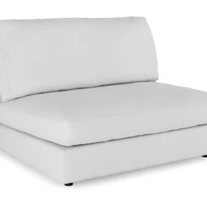 Andrarum Arken 2-sits Mittmodul i Tyg 120 cm bred Ljusgrå - Möbler I lager