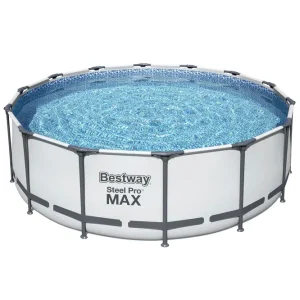 Köp nu Bestway Bestway Steel Pro MAX ovanmarkpool 4,27 m Grå - Trädgård & spabad