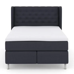 Billigare Select No 3 Komplett Sängpaket 140x200 Fast Blå/Metall - Möbler