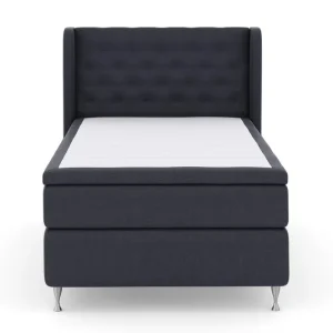 Select No 4 Komplett Sängpaket 120x200 Fast Blå/Silver - Möbler Erbjudandepris