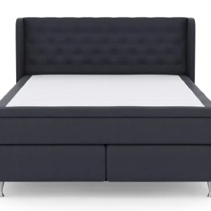 Begränsat antal Select No 4 Komplett Sängpaket 180x200 Fast Blå/Silver - Möbler