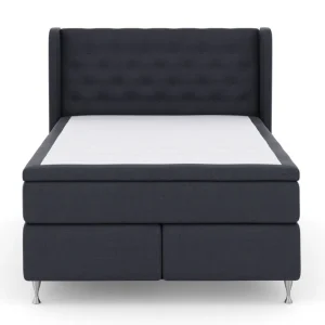 Billig Select No 5 Komplett Sängpaket 140x200 Fast Watergel Blå/Silver - Möbler