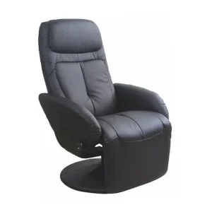 Scandinavian Choice Optima Reclinerfåtölj Konstläder Svart - Möbler risnedsättning