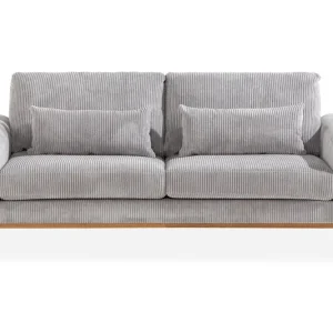 Scandinavian Choice Copenhagen 2-sits Manchestersoffa Ljusgrå - Möbler Rea