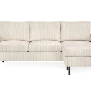 Beställ nu Scandinavian Choice Peppe 3-sits Vändbar L-formad Divansoffa i Manchester Beige - Möbler