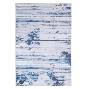Burdur Matta 160|230 cm Blå - Textil & mattor Expressleverans