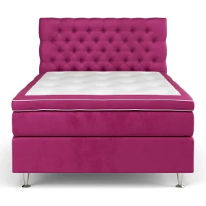 Drömvik Celine Sängpaket 120x200 cm Rosa/Sammet - Möbler Rabatt