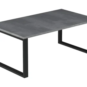 Beställ idag Connel Soffbord 90 cm Betonggrå/Svart - Möbler