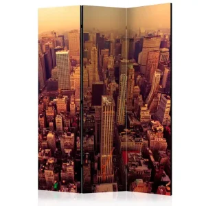 Extra rabatt Rumsavdelare - Bird Eye View Of Manhattan 135x172 Artgeist sp. z o. o. - Inredning