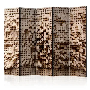 Beställ nu Rumsavdelare - Stick Puzzle II 225x172 Artgeist sp. z o. o. - Inredning