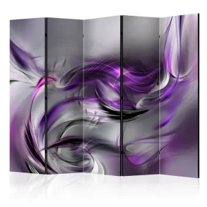 Rumsavdelare - Purple Swirls II II 225x172 Artgeist sp. z o. o. - Inredning Kundfavorit