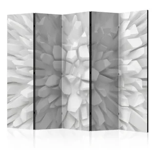 Rumsavdelare - White dahlia II 225x172 Artgeist sp. z o. o. - Inredning risnedsättning