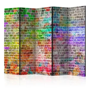 Populär Rumsavdelare - Rainbow Wall II 225x172 Artgeist sp. z o. o. - Inredning