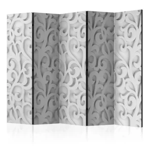 Rumsavdelare - White ornament II 225x172 Artgeist sp. z o. o. - Inredning Rabatt