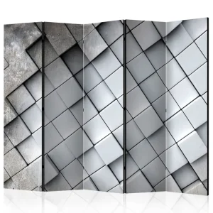 Trygg betalning Rumsavdelare - Gray background 3D II 225x172 Artgeist sp. z o. o. - Inredning