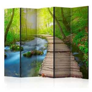 Snabb leverans Rumsavdelare - Green forest II 225x172 Artgeist sp. z o. o. - Inredning