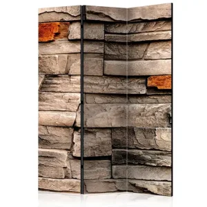 Säker betalning Rumsavdelare - Stony Song 135x172 Artgeist sp. z o. o. - Inredning