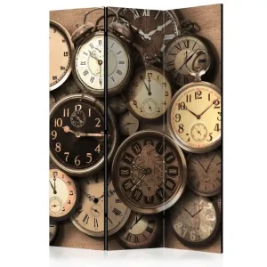 Rumsavdelare - Old Clocks 135x172 Artgeist sp. z o. o. - Inredning Endast idag