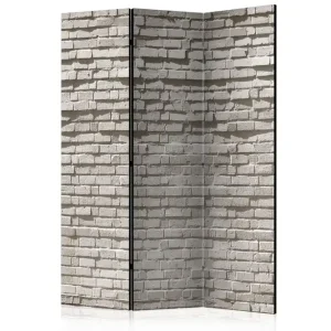 Bästa pris Rumsavdelare - Brick Wall: Minimalism 135x172 Artgeist sp. z o. o. - Inredning