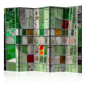 Rumsavdelare - Emerald Stained Glass II 225x172 Artgeist sp. z o. o. - Inredning Kampanjpris