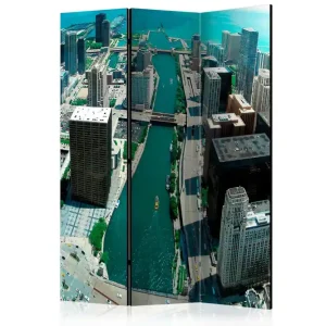 Rumsavdelare - Urban architecture of Chicago 135x172 Artgeist sp. z o. o. - Inredning Fri frakt