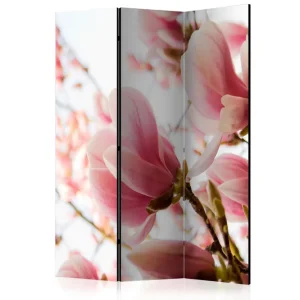 Rumsavdelare - Pink magnolia 135x172 Artgeist sp. z o. o. - Inredning Säker betalning