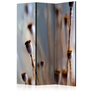 Snabb leverans Rumsavdelare - Poppy heads 135x172 Artgeist sp. z o. o. - Inredning