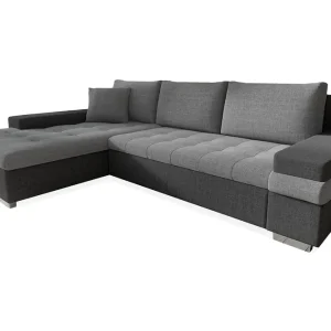 Naoma Divanbäddsoffa 274x182x83 cm Grå - Möbler Rea