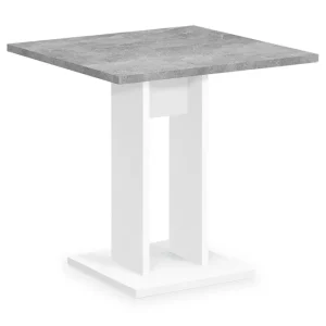 Scandinavian Choice Bandol Matbord 70 cm Vit/Betong - Möbler Billigare