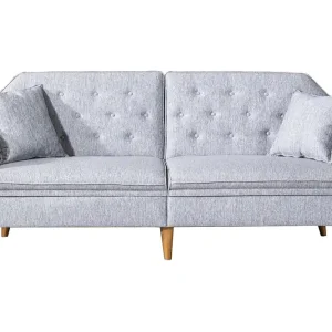 Keena Bäddsoffa 3-sits Grå - Möbler Nedsatt pris