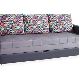 Lido Bäddsoffa 208x75x86 cm Lila - Möbler Kundfavorit