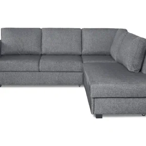 Lågt pris Scandinavian Choice Leo Bäddsoffa 3-sits med Schäslong Höger Grå - Möbler