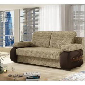 Madrido Bäddsoffa Beige/Brun - Möbler Rabatt
