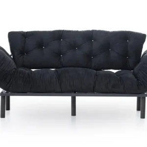 Kundfavorit Mezonzo 3-sits Bäddsoffa Svart - Möbler