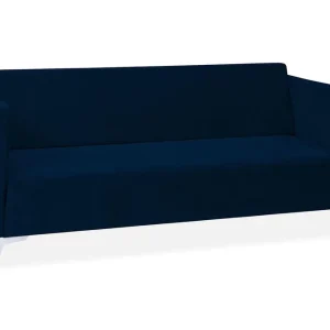 Szafir 3-sits Soffa 82x176 cm Mörkblå - Möbler Snabb leverans