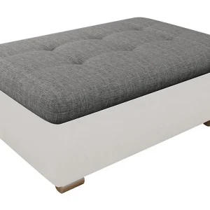 Nyhet Majestic Furniture Dynir Puff Svart/Grå/Vit - Möbler