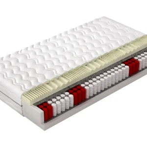 Bedly Memory Comfort Madrass 200x140x20 cm Röd/Vit - Möbler Populär