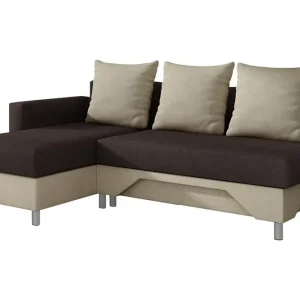 Beställ idag Tom Divanbäddsoffa 215x133x72 cm Beige/Brun/Vit - Möbler