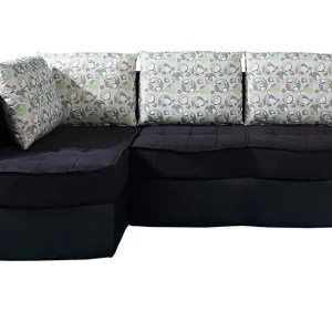 Frestelsens Bäddsoffa 203x143x79 cm Svart - Möbler Kampanj