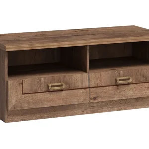Tadeusz TV-bänk 118x50x50 cm Brun - Möbler Snabb frakt