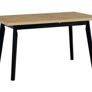 Billigare Lavona Matbord Ek/Svart - Möbler
