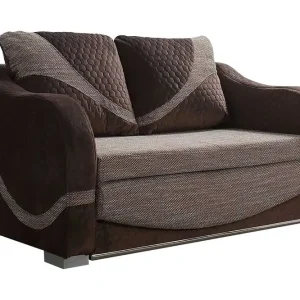 Tina Bäddsoffa 147x74x90 cm Brun - Möbler Erbjudandepris
