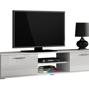 Erbjudandepris Ruskelsby TV-bänk 180 cm White||Grey - Möbler