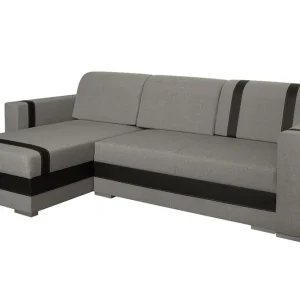 Fynd Trendy Divanbäddsoffa 235x155x82 cm Grå - Möbler