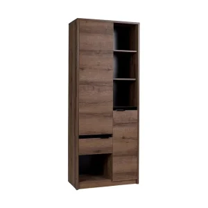 Scandinavian Choice Najera Bokhylla 80 cm Svart/Trä - Förvaring Populär