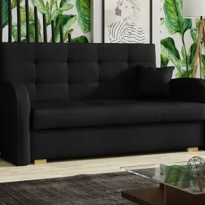 Endast idag Bensbyn 3-sits Bäddsoffa Svart - Möbler