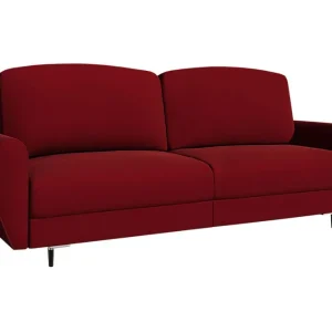 Begränsad tid Silvia Bäddsoffa 226x98x95 cm LED-belysning Röd - Möbler