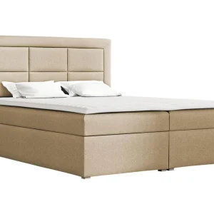 Axlunda Box Kontinentalsäng 180x215 cm LED-belysning Beige - Möbler Kundfavorit